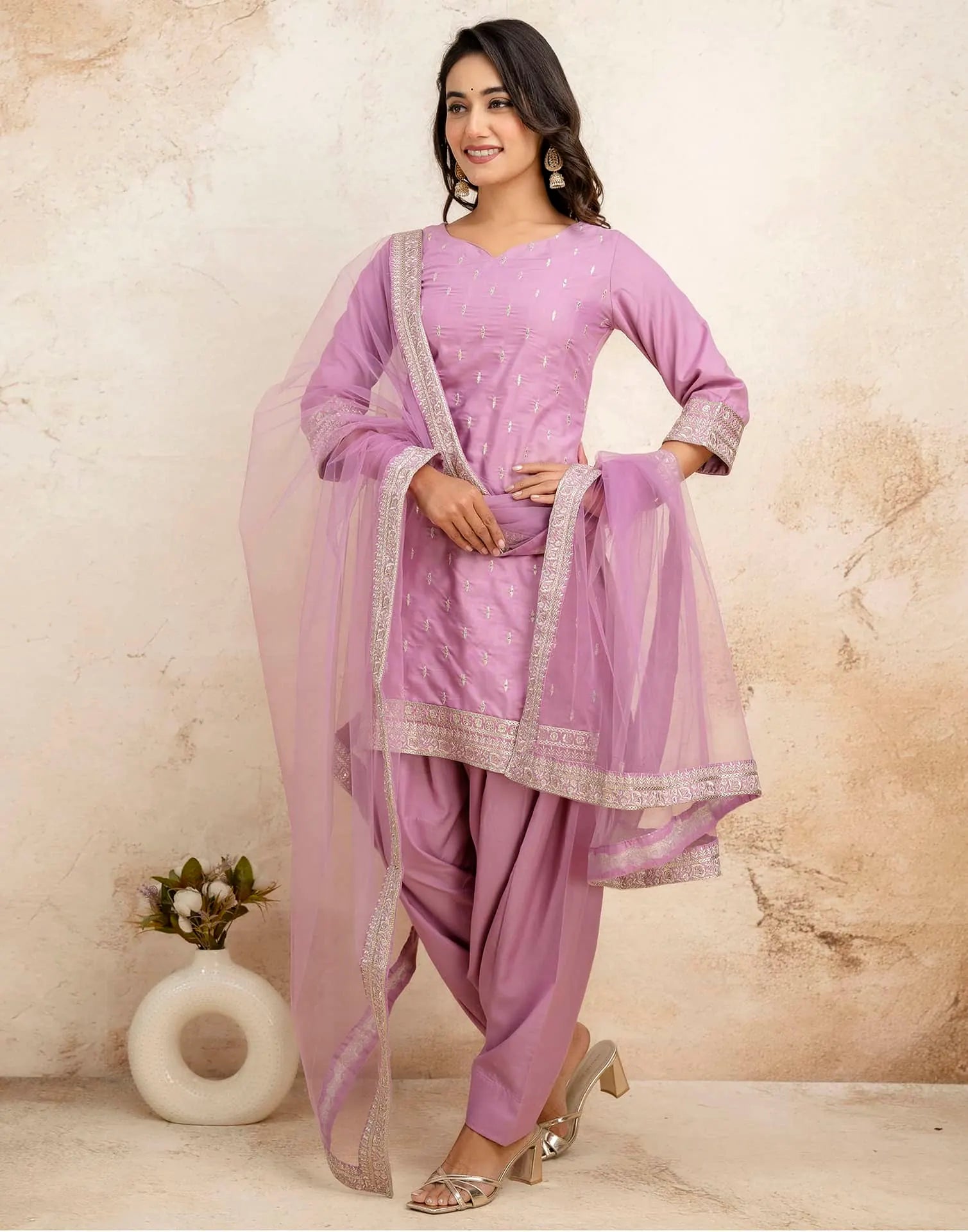 Rayon Straight Kurta Set with Sequence Embroidery under 1000