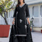 Silk Embroidery Straight Kurta with Pant & Dupatta