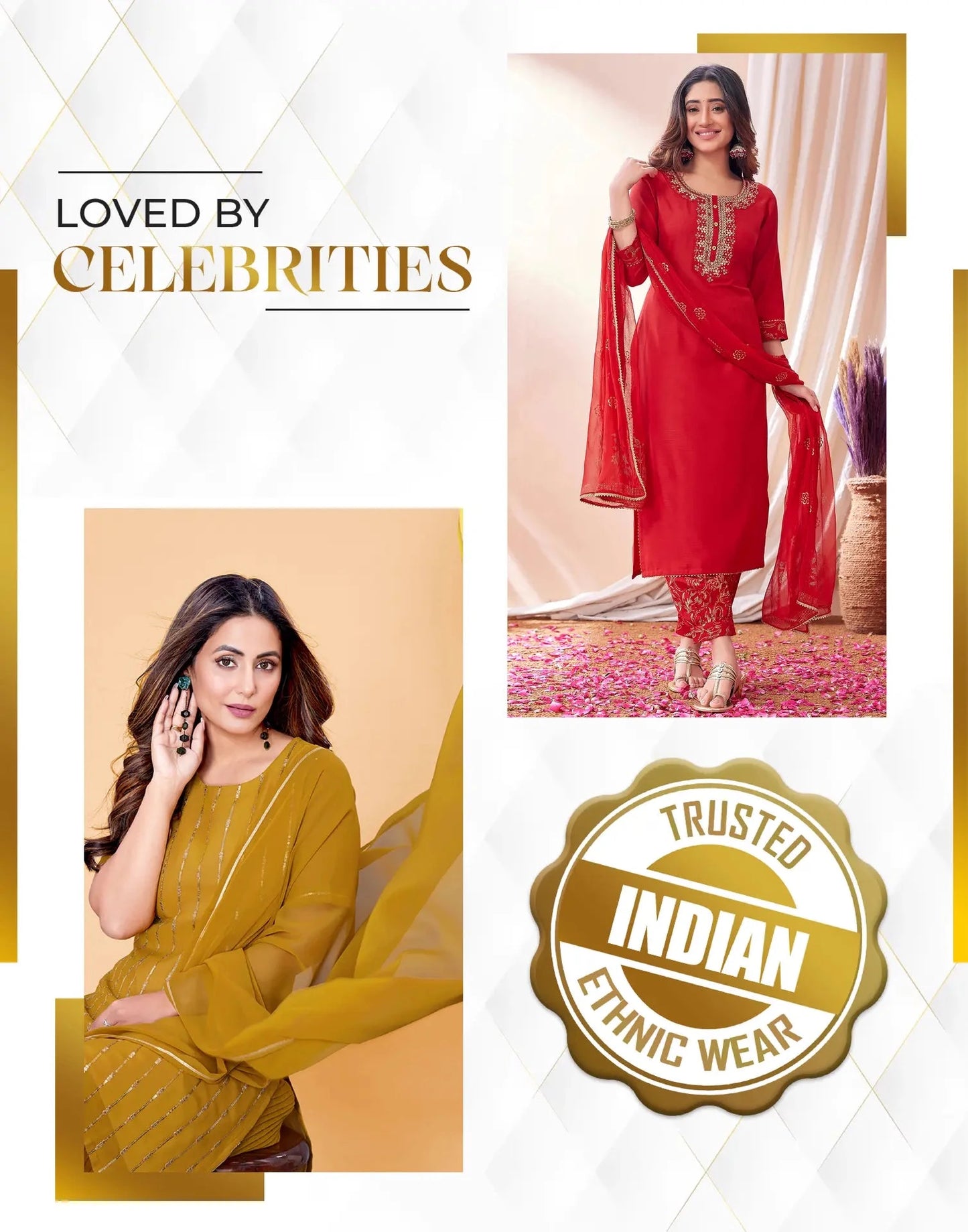 Affordable kurta set with dupatta 