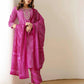 Pink Cotton Printed Kurta Set with Pant & Dupatta under 999