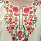 Beige Silk Blend Embroidered and Sequins Work Straight Kurta Set with Pant & Dupatta for Women
