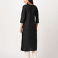 Cotton Embroidered Straight Kurti