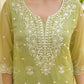 v neck short kurti for women