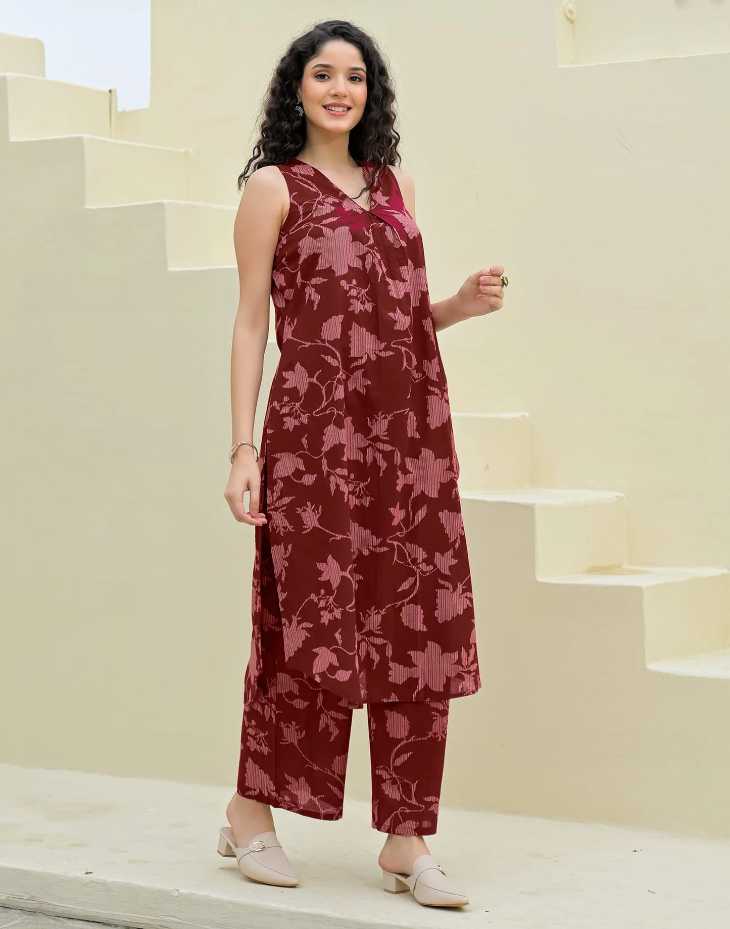 cotton co ord set for women