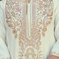 Cotton Blend Sequence, Embroidery Work and Lace Straight Kurta with Pant & Dupatta