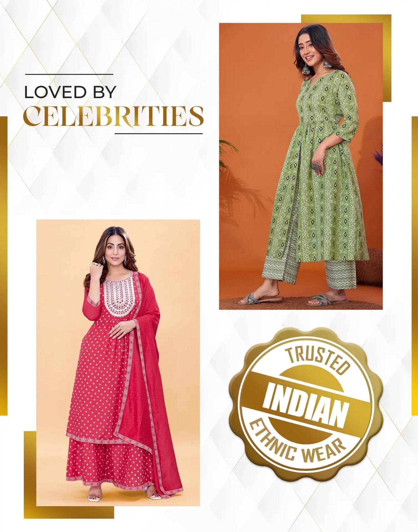 Pink silk affordable co-ord set