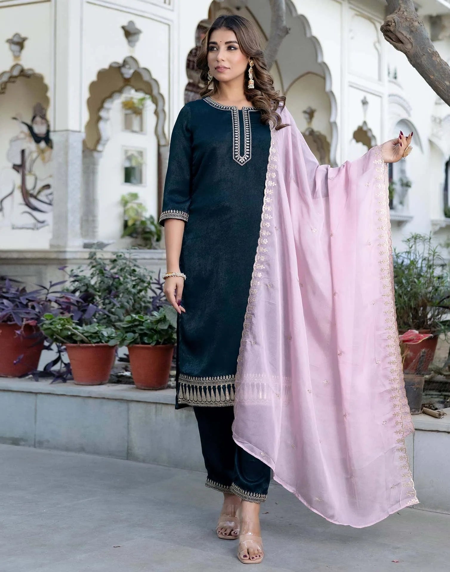 affordable ethnic wear kurta set 