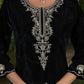velvet kurta set for women