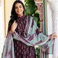 Rayon Printed Straight Kurta with Pant & Dupatta