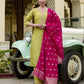 Silk Embroidery and Sequins Work Straight Kurta with Pant & Dupatta