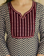 Skylee Viscose Rayon Printed Straight 3 Piece Kurta Set For Woman