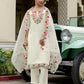 Beige Silk Blend Embroidered and Sequins Work Straight Kurta Set with Pant & Dupatta for Women