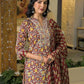 Cotton Printed Straight Kurta with Pant & Dupatta