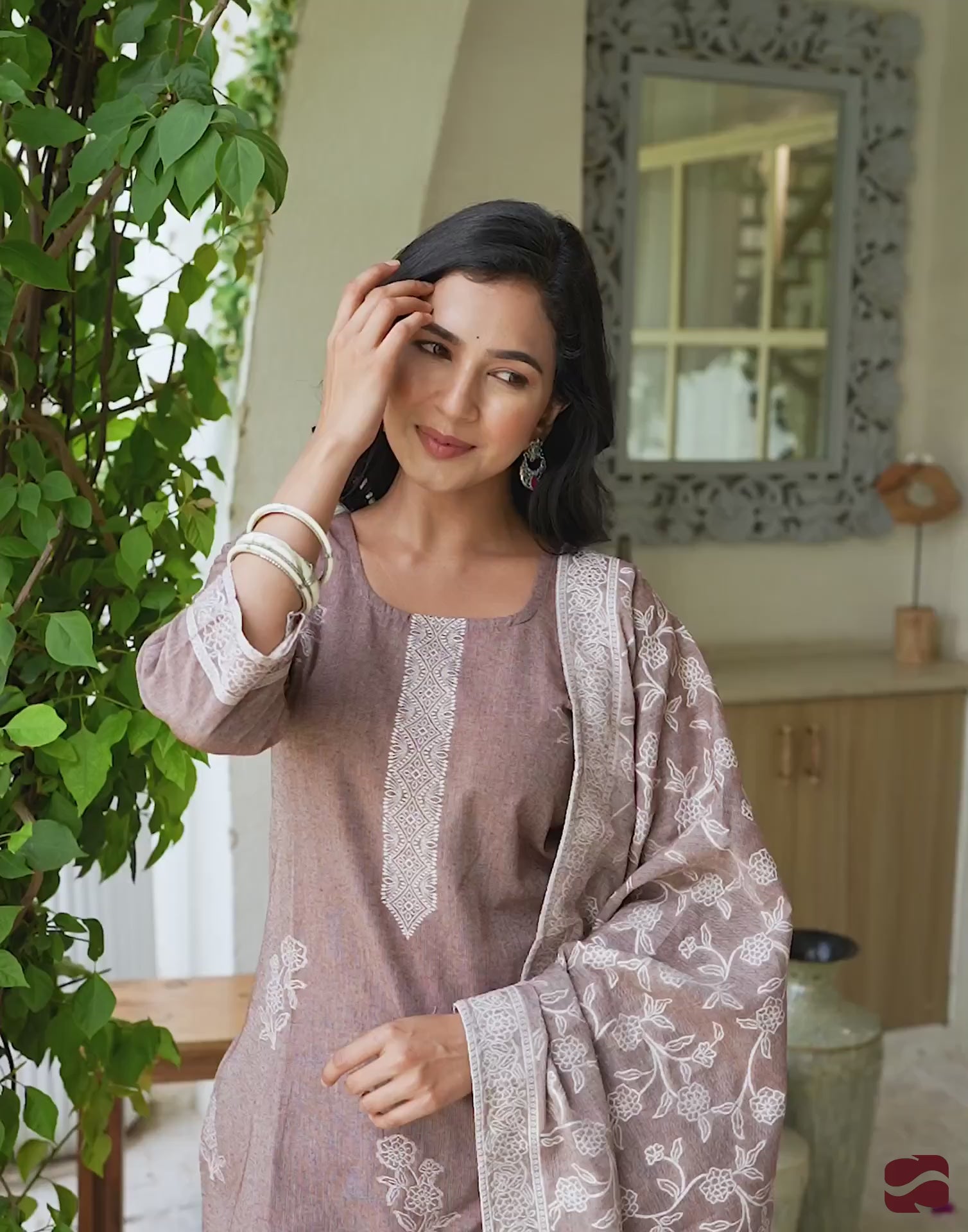 Affordable Brown Kurta Set Under 1299 for Women