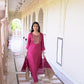Silk Embroidered Straight Kurta with Pant & Dupatta