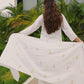 Silk Blend Embroidered Straight Kurta with Pant & Dupatta