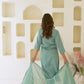 Cotton Embroidered Straight Kurta with Pant & Dupatta