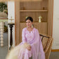 Rayon Embroidery Work and Woven Stripe Straight Kurta with Pant & Dupatta