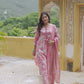 Cotton Straight Printed Keyhole Neck Kurta with Pant & Dupatta