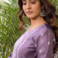 Silk Blend Jacquard Work Straight Kurta with Pant & Dupatta