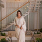 Cotton Weaving and Embroidery A-Line Kurta with Pant & Dupatta