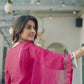 Silk Blend Sequence Embroidery Work and Lace Straight Kurta with Pant & Dupatta