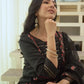 Silk Blend Embroidery, Sequins Work and Embroidery Lace Straight Kurta with Pant & Dupatta