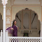 Silk Embroidery and Sequins Work Straight Kurta with Pant & Dupatta