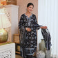 Cotton Printed Straight Kurta with Pant & Dupatta