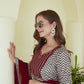 Cotton Blend Printed Straight Kurta with Pant & Dupatta