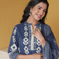 Cotton Printed Straight Kurta with Pant & Dupatta