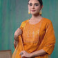 Affordable cotton kurti pant set with dupatta under 999
