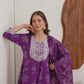 Rayon Printed Anarkali Kurta with Pant & Dupatta