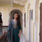 Silk Embroidered Straight Kurta with Pant & Dupatta