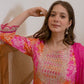 Rayon Printed Anarkali Kurta with Pant & Dupatta