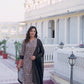 Crepe Floral Printed Straight Kurta with Pant & Dupatta