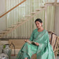 Cotton Weaving Straight Kurta with Pant & Dupatta
