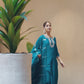 Cotton Blend Embroidery and Lace Straight Kurta with Pant & Dupatta