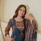 Cotton Printed Straight Kurta with Pant & Dupatta