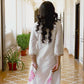 Silk Embroidery and Sequins Work, Embroidery Lace Straight Kurta with Pant & Dupatta