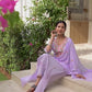 Cotton Embroidered Straight Kurta with Pant & Dupatta