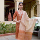 Silk Blend Sequins Work, Embroidery and Embroidery Lace Straight Kurta with Pant & Dupatta