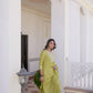 Silk Blend Embroidery Straight Kurta with Pant & Dupatta