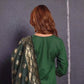 Cotton Blend Sequence Embroidery, Foil Print and Gota Lace Straight Kurta with Pant & Dupatta