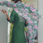 Silk Blend Embroidered Straight Kurta with Pant & Dupatta