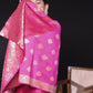 Silk Blend Jacquard Work Straight Kurta with Pant & Dupatta